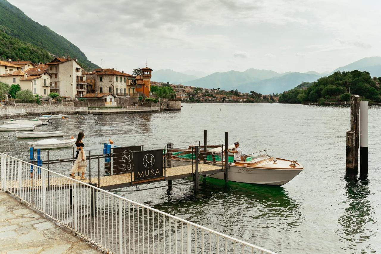 Musa Lago Di Como Sala Comacina Exterior foto